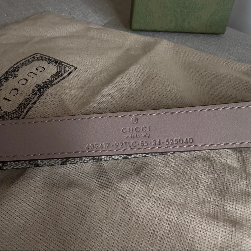 NWT Gucci GG Marmont Thin Belt sz 85/34 - Picture 6 of 8